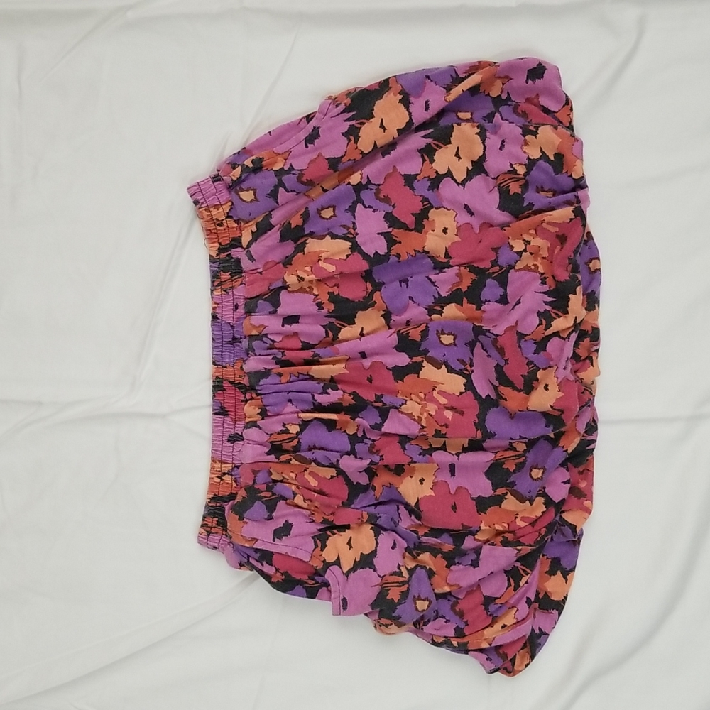 Floral Print Skirt